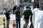 Amsterdam 17 april 2019
Rop Verheijen bij opnames familie Kruys in Amsterdam zuid.