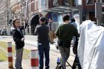 Amsterdam 17 april 2019
Rop Verheijen bij opnames familie Kruys in Amsterdam zuid.
