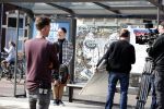 Amsterdam 17 april 2019
Rop Verheijen bij opnames familie Kruys in Amsterdam zuid.