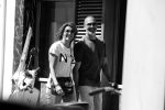 Amsterdam 20 april 2019
Ruud Gullit met zijn vriendin Karin de Rooij aan het winkelen