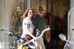 Amsterdam 20 april 2019
Ruud Gullit met zijn vriendin Karin de Rooij aan het winkelen