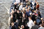 Amsterdam 9 mei 2019
Surpisefeestje voor Ruud de Wild georganiseerd door zijn ex vrouw Aafke.
Olcay Gulsen is eer natuurlijk bij. ze gingen varen met boot op grachten Amsterdam.