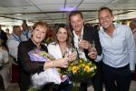 Amsterdam 7 april 2019
John de Bever Sieneke en Marianne Weber op een grote boot met allemaal gasten.