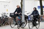 Amsterdam 2 april 2019
Sophie Hilbrand op de fiets in Amsterdam zuid.
