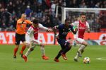 Amsterdam, 31 Maart 2019 AJAX-PSV, eindstand 3-1
Steven Bergwijn Dusan Tadic en Nico Tagliafico