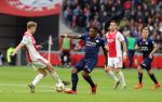 Amsterdam, 31 Maart 2019 AJAX-PSV, eindstand 3-1
Steven Bergwijn en Frenkie de Jong