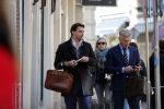 Amsterdam 1 april 2019
Thierry Baudet met â€¦. op straat in Amsterdam.