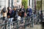 Amsterdam 1 april 2019
Thierry Baudet met â€¦. op straat in Amsterdam.