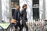 Amsterdam 13 april 2019
Oud wielrenner Thomas Dekker met een kennis.