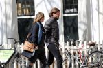 Amsterdam 13 april 2019
Oud wielrenner Thomas Dekker met een kennis.