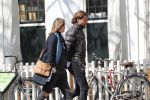 Amsterdam 13 april 2019
Oud wielrenner Thomas Dekker met een kennis.