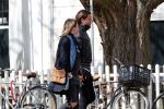 Amsterdam 13 april 2019
Oud wielrenner Thomas Dekker met een kennis.