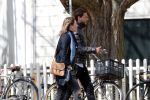 Amsterdam 13 april 2019
Oud wielrenner Thomas Dekker met een kennis.