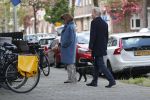 Amsterdam 5 mei 2019
Tom Egbers en janke Dekker met hun hond