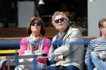 Amsterdam 11 mei 2019
Tom Egbers en Janke Dekker op terras op de beethovenstraat.
