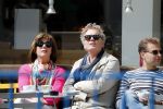 Amsterdam 11 mei 2019
Tom Egbers en Janke Dekker op terras op de beethovenstraat.