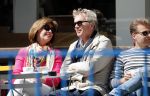 Amsterdam 11 mei 2019
Tom Egbers en Janke Dekker op terras op de beethovenstraat.