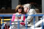 Amsterdam 11 mei 2019
Tom Egbers en Janke Dekker op terras op de beethovenstraat.
