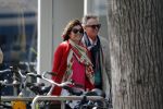 Amsterdam 11 mei 2019
Tom Egbers en Janke Dekker op terras op de beethovenstraat.
