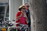 Amsterdam 11 mei 2019
Tom Egbers en Janke Dekker op terras op de beethovenstraat.
