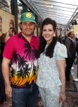 Amsterdam 14 april 2019
Premiere van t schaep met de 5 poten in het deLamar theater. Vincent Croiset en partner Tina de Bruin