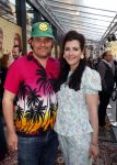 Amsterdam 14 april 2019
Premiere van t schaep met de 5 poten in het deLamar theater. Vincent Croiset en partner Tina de Bruin