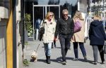 Amsterdam 11 april 2019
Wendy v Dijk met haar man Erland Galjaard en hun hondje in Amsterdam zuid.