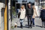 Amsterdam 11 april 2019
Wendy v Dijk met haar man Erland Galjaard en hun hondje in Amsterdam zuid.