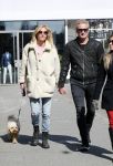 Amsterdam 11 april 2019
Wendy v Dijk met haar man Erland Galjaard en hun hondje in Amsterdam zuid.