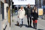 Amsterdam 11 april 2019
Wendy v Dijk met haar man Erland Galjaard en hun hondje in Amsterdam zuid.