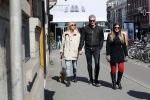 Amsterdam 11 april 2019
Wendy v Dijk met haar man Erland Galjaard en hun hondje in Amsterdam zuid.
