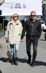 Amsterdam 11 april 2019
Wendy v Dijk met haar man Erland Galjaard en hun hondje in Amsterdam zuid.
