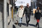 Amsterdam 11 april 2019
Wendy v Dijk met haar man Erland Galjaard en hun hondje in Amsterdam zuid.