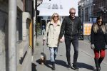 Amsterdam 11 april 2019
Wendy v Dijk met haar man Erland Galjaard en hun hondje in Amsterdam zuid.