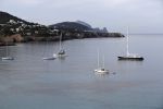 Ibiza 4 mei 2019
Het huis van Wesley Sneijder en Yolanthe Sneijder Cabau aan de baai van Cala Tarida op ibiza.