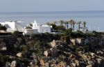 Ibiza 4 mei 2019
Het huis van Wesley Sneijder en Yolanthe Sneijder Cabau aan de baai van Cala Tarida op ibiza.