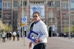 Amsterdam 9 april 2019
Presentatie nieuwe eredivisiebal met Wim v Hanegem in het rijksmuseum.