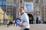 Amsterdam 9 april 2019
Presentatie nieuwe eredivisiebal met Wim v Hanegem in het rijksmuseum.