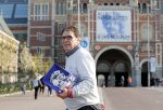 Amsterdam 9 april 2019
Presentatie nieuwe eredivisiebal met Wim v Hanegem in het rijksmuseum.