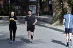 Amsterdam 24 april 2020
Beau en Selly v Erven Dorens aan het hardlopen in het vondelpark.