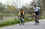 Abcoude 18 april 2020
Dylan Groenewegen , de snelste wielrenner ter wereld aan het trainen in Abcoude .