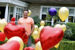 Aalsmeer 29 april 2020
Gerard Joling viert thuis zijn 60e verjaardag.