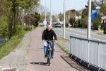 Lisse 20 april 2020
Harry Mens gaat op zijn fiets naar zijn crematorium in Lisse