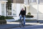 Noordwijk 20 april 2020
Harry mens op de fiets in het centrum van Noordwijk