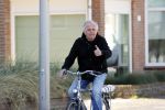 Noordwijk 20 april 2020
Harry mens op de fiets in het centrum van Noordwijk