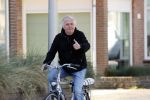 Noordwijk 20 april 2020
Harry mens op de fiets in het centrum van Noordwijk