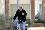 Noordwijk 20 april 2020
Harry mens op de fiets in het centrum van Noordwijk