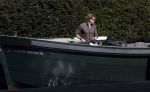 Amsterdam 19 april 2020
Prins Bernhard Prinses Annette en hun kinderen aan het varen op de grachten van Amsterdam . Ze varen in een groene waterdream ( Merk van Prins Bernhard)