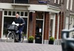 Amsterdam 28 april 2020
Raoul Heertje op de fiets in het centrum van Amsterdam.