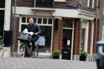 Amsterdam 28 april 2020
Raoul Heertje op de fiets in het centrum van Amsterdam.